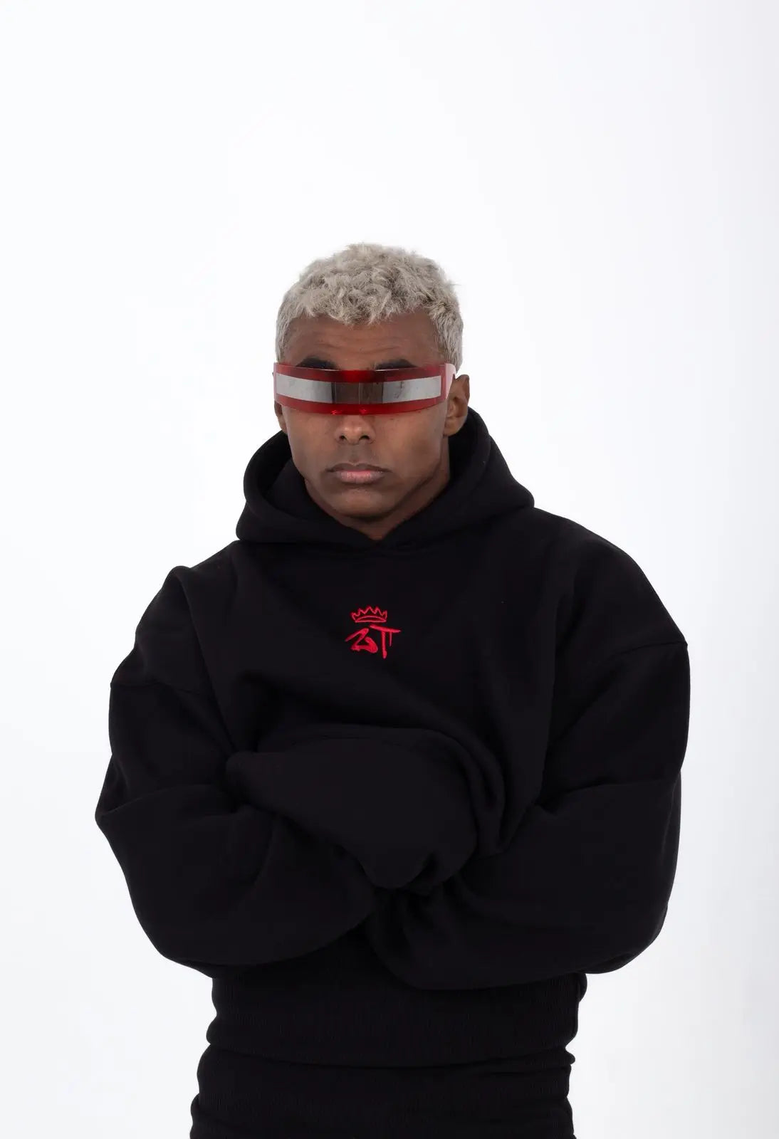 unisex black hoodie